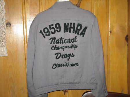 Detroit Dragway - 1959 NATIONALS JACKET FROM RANDY